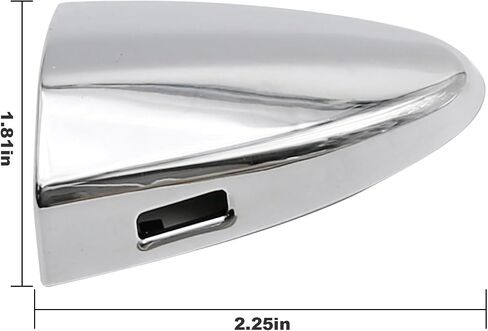 Chrome Plated Door Handle Cover Cap Replacement for Lexus ES350 2007-2012 LS460 2007-2017 LS600hl 2008-2016 Replace 69218-33010 6921833010(Front Driver Side) in Saudi Arabia