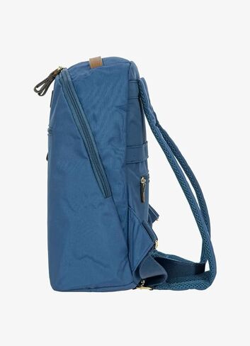 Bric's - حقيبة ظهر متوسطة الحجم للمدينة من النايلون المعاد تدويره، أزرق، 29x35x13 سم in Kuwait