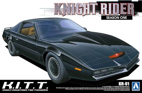 أوشيما نايت رايدر: نايت 2000 KITT الموسم 1 1:24 مجموعة نماذج مصغرة in Saudi Arabia