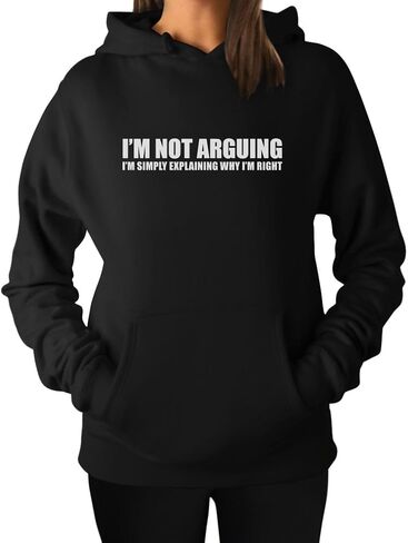 Tstars Hoodies for Women Teen Girls Funny Sayings Sweatshirts Womens Pullover Hoodie Small Black in Saudi Arabia