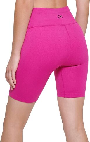 Calvin Klein Jeans Women's Moisture Wicking Seamless Knit Bike Shorts in Saudi Arabia