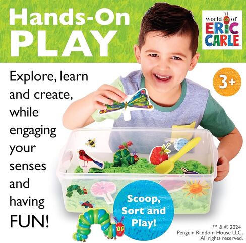 Creativity for Kids The Very Hungry Caterpillar Sensory Bin - Toddler Sensory Toys from The World of Eric Carle Books, Preschool Learning Activities and Fine Motor Toys for Toddlers Ages 3-4+ in Saudi Arabia