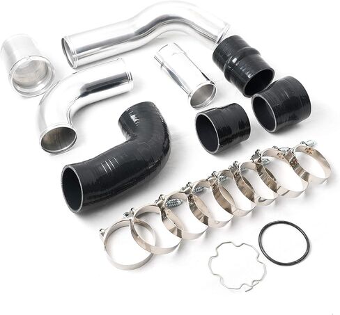 Galaxy Auto Hot & Cold Side Intercooler Pipe & Boot Kit Compatible with 2011-2016 Ford 6.7L Powerstroke Diesel in Saudi Arabia