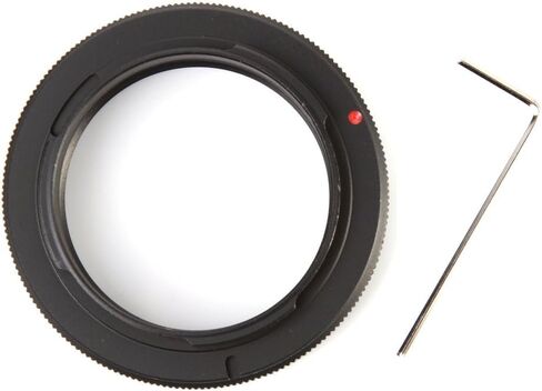 عدسة T2 T Mount إلى حلقة محول كاميرا EF-M لكاميرا Canon EOS M1 M2 M3 M5 M6 M10 M50 M100 M200، M50 Mark II، M6 Mark II هيكل كاميرا بدون مرآة in Kuwait