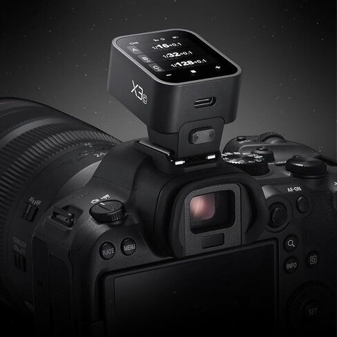 مشغل فلاش GODOX X3 N X3N X3-N لكاميرا نيكون، جهاز إرسال شاشة لمس TTL لاسلكي 2.4 جيجا، بطارية ليثيوم أيون مدمجة شحن سريع، محمول مدمج (إصدار ترقية X2T-N XPro-N XProII-N) in Saudi Arabia