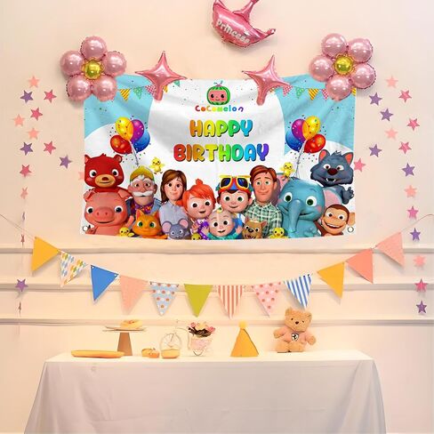 Happy Birthday Banner,Birthday Party Supplies Decoration Boys and Girls Happy Birthday Banner Background in Saudi Arabia