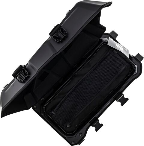 حقيبة Polaris Snowmobile Lock & Ride Flex Burandt، كبيرة، سوداء، تناسب موديلات RMK، INDY، Voyageur المحددة، يمكن تركيبها لسترة المجرفة، سهلة التركيب، مقاومة للماء، حقيبة تخزين للعتاد - 2889259 in Kuwait