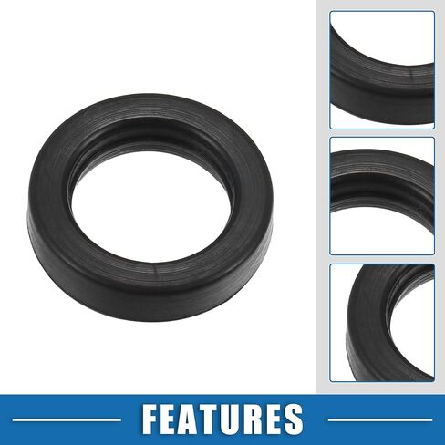 Fuel Injector O Rings Seals with Micro Filters Fuel Injector Repair Kit for Suzuki GSXR 600 750 1000 Hayabusa GSX1300 Rubber Black (Set of 4) in Saudi Arabia