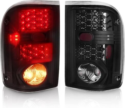 DWVO LED Tail Light Assembly Compatible with 93-97 Ford Ranger 1993 1994 1995 1996 1997 Replacement Taillights Tail Lamps in Saudi Arabia