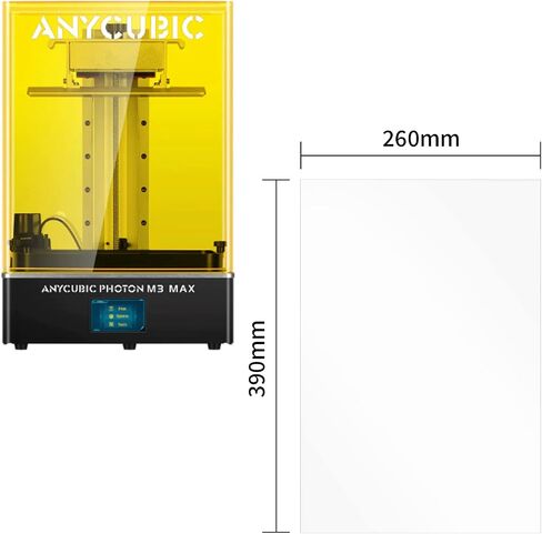 Chitu Systems 3Pcs FEP Film Release Films for Photon M3 Max 13.6Inches 7K 3D Printer Accessories,390x260mm Thickness 0.1mm (Photon M3 Max) in Saudi Arabia