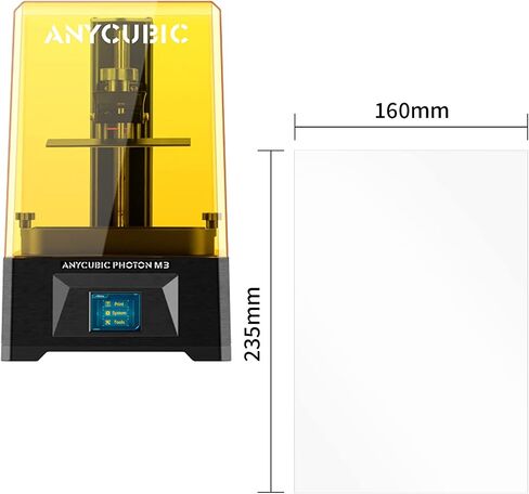 Chitu Systems 3Pcs FEP Film Release Films for Photon M3 Max 13.6Inches 7K 3D Printer Accessories,390x260mm Thickness 0.1mm (Photon M3 Max) in Saudi Arabia
