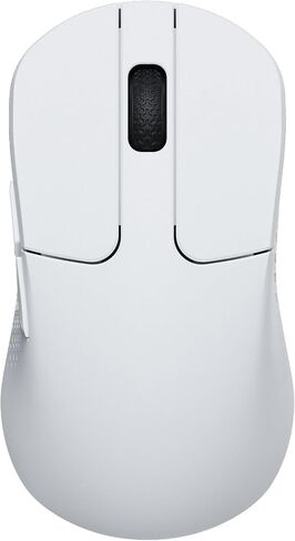 Keychron M3 Mini Wireless Gaming Optical Mouse, Tri-Mode 2.4 GHz/Bluetooth 5.1/Wired, PixArt PAW 3395 Sensor, 26000 DPI, LED RGB Backlit, Lightweight Programmable Macro Button for Windows/Mac - Black in Saudi Arabia