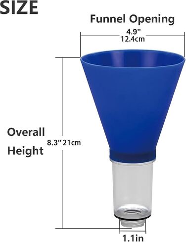 Engine Oil Funnel for Automotive Use Compatible with Hyundai Kia Vehicles,Oil Funnel for Oil Change, Funnel for Engine Oil, for No Spill Coolant Funnel Kit in Saudi Arabia