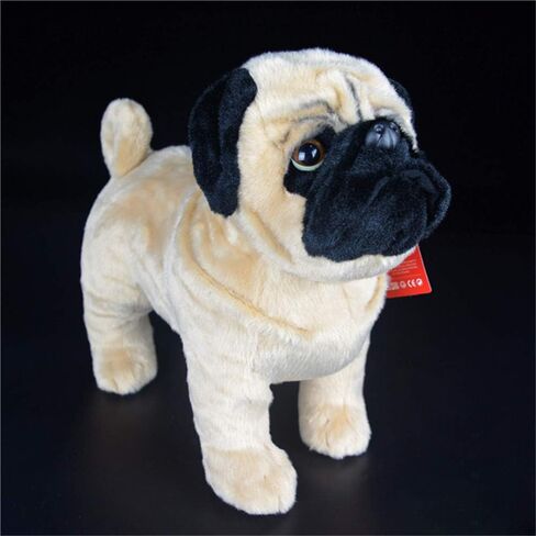 TAMMYFLYFLY Pugsly Pug Plush Stuffed Animal Puppy Dog, 12 inches (Australian Shepherd) in Saudi Arabia