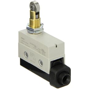 Omron D4MC-5020 High Utility Enclosed Switch, Economical, Panel Mount Roller Plunger