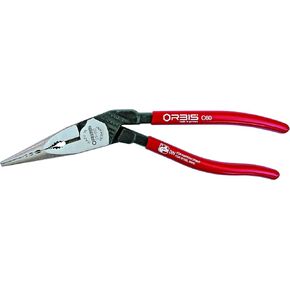KNIPEX Tools - Angled Long Nose Pliers (9O21-150)