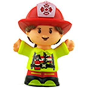 Replacement Part for Fisher-Price Little People Helping Others Firetruck Playset - FMN98 ~ Replacement Fire-Fighter Figure
