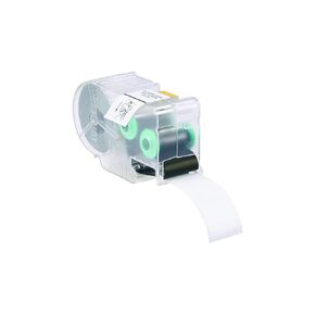 Panduit S100X220VAC P1 Cassette Self-Laminated Label, Vinyl, White