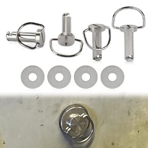 Motorcycle Saddle Bag Screws - PSLER Motorcycle Saddle Bag Mounting Pin Saddlebag Mounting Bolts for Touring Softail Road King Electra Glide FLHX FLHR FLHS All Years