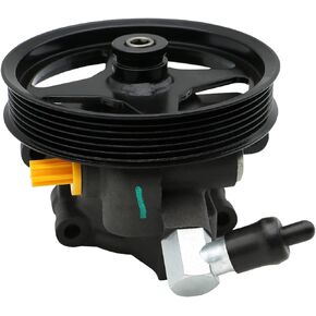 20-283 20-283P1 Power Steering Pump with Pulley Fits 99-04 for Ford F-250 Super Duty for Ford F-350 00-03 for Ford Excursion,97-02 for Ford E-150 Econoline,for Ford E-350 Super Duty
