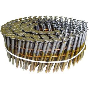 Metabo HPT Framing Nails, 1-1/2 in. x .099, Smooth, Bright, Heat Treated, Round Head, Wire Coil, 3000 Count (12400HHPT)