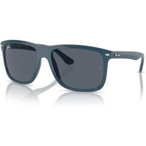 Ray-Ban Boyfreind two RB4547 نظارة شمسية مربعة للرجال والنساء + حزمة مع مجموعة نظارات مجانية من Designer iWear