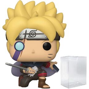 POP Boruto: Naruto The Next Generation - Boruto with Marks Funko Vinyl Figure (Bundled with Compatible Box Protector Case) Multicolor 3.75 inches