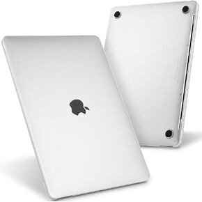 Tuiklol Case for MacBook Air 13 inch 2021 2020 2019 2018 Release M1 A2337 A2179 A1932,Durable Soft Plastic Hard Shell Cases with TPU Keyboard & Webcam Cover & OTG Adapter for MacBook Air Cover,Clear