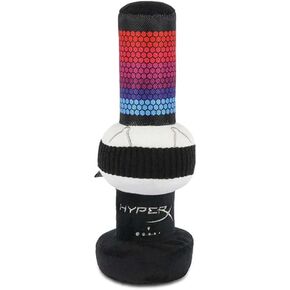 P.L.A.Y. Cute Plush Dog Toys - Hyper X x P.L.A.Y. Gaming Accessories Dog Toy Collab - Computer Gamer Themed Durable Squeaker Chew Toy - Great for Puppies & Small, Medium, Large Dogs (Keyboard)
