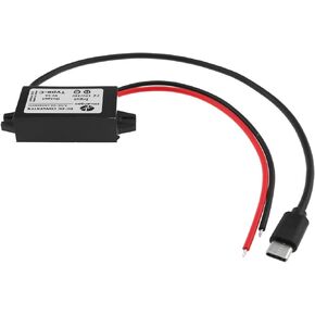 DC Converter Buck Module DGZZI 24V/12V to Type-C USB 5V 3A 15W DC-DC Converter Step Down Adapter for Car