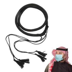 Dubai Men's Headband Dubai Turban Cap Rope Cooking Gifts for Men Headband for Hijab Men Scarf Headcover Male Headbands Headband for Men Hairband for Hair Accessories Miss Pu Arab