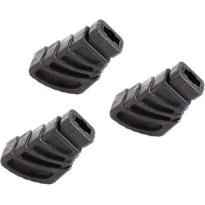Drum Rubber Feet for Drum Hardware Cymbal Stand Rack Bracket Percussion Parts Size L 3pcs (Black) in Kuwait