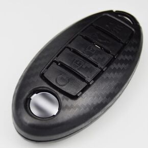 Zorratin Carbon Pattern Key Fob Cover Protector for 4 buttons Nissan Murano Maxima Pathfinder Rogue Versa Sentra Altima