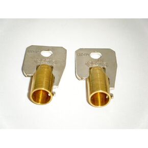 Two Keys For Harley Davidson - Buell - BMW Tubular Key Blanks All Harley Davidson Using Tubular Keys Including Fatboy, Road King FLHR, HERITAGE SOFTAIL - BUELL BMW Tubular Keys Codes HD0001 TO HD9999