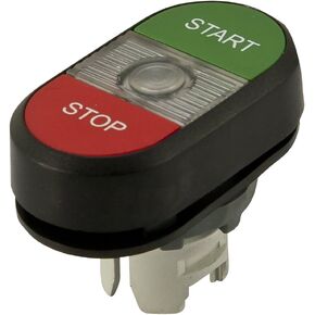 ABB ABB MPD4-11C زر ضغط مزدوج، تشغيل/إيقاف، 22 مم in Saudi Arabia