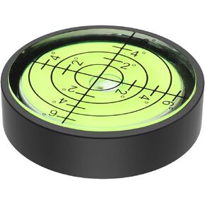 1.3X0.34 Inch Horizontal Bubble Level Precision Bulls-eye Circular Bubble Level