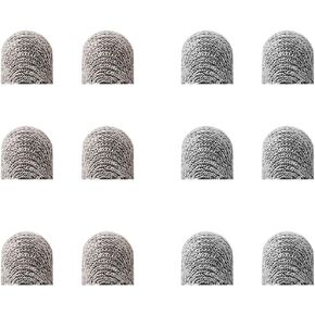 Replacement Mesh Fiber Tips for CCIVV Slim Mesh Stylus Pens [0.22-inch Fiber Tip Series] (Pack of 12)