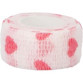 Adhesive Bandage Wrap Stretch Self Adherent Tape, Adjustable Self Adhesive Wrap Bandage Finger Protection Non Woven Athletic Elastic Tape, Finger Protection Tape for Sports, Wrist,
