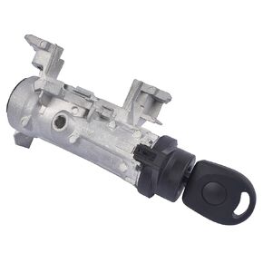 Ignition Switch with Lock Cylinder Key Replacement for VW Beetle Golf Jetta Passat Tiguan Audi A3 Q3 S3 1K0905851B 1K0905841