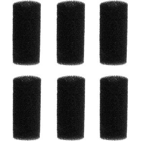 6PCS Pre Filter Sponge Aquarium Filter Intake Cover Aquarium Filter Sponge Foam Rolls Accessories for Aquarium Fish Tank, Small Hole