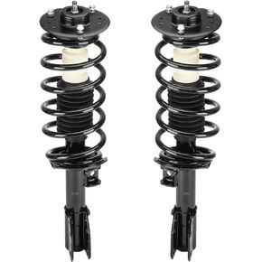Front Strut Shock Assembly w/Coil Spring Compatible with Chevy Equinox 2005-2006, Pontiac Torrent 2006, Replace 172209 172210, Left & Right, 2PCS