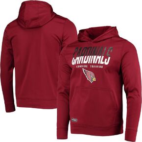 NFL Youth 8-20 Big Stage Team Color Performance Primary Logo Pullover Hoodie