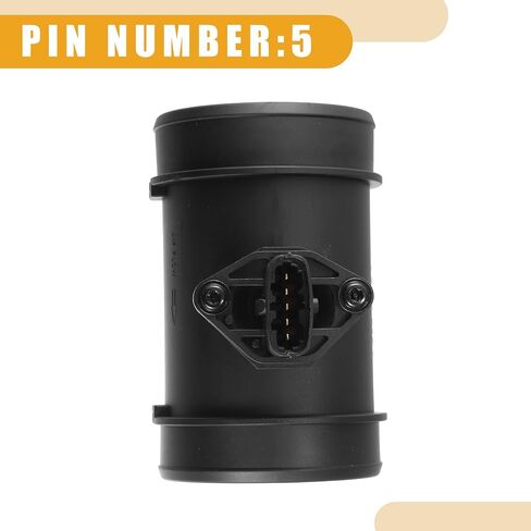 Car Mass Air Flow Sensor No.16400PDDX00 - Vehicle Mass Air Flow Sensor - for Honda Accord 1996-2002 Plastic Metal Black - 1 Pc in Saudi Arabia