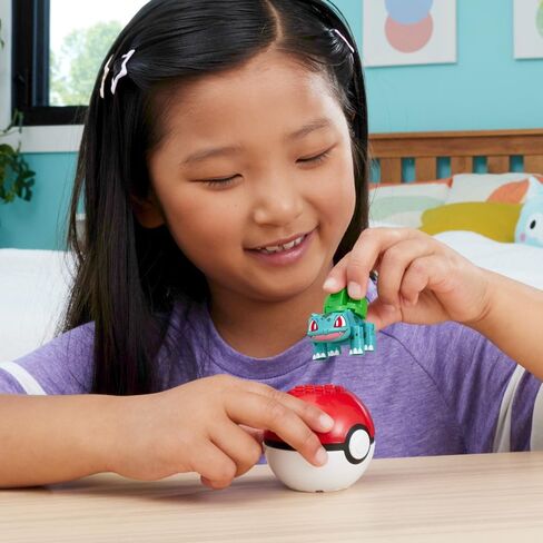 MEGA Pokémon Evergreen Bulbasaur Pokémon Building Toy for Kids Ages 6 and Up in Saudi Arabia