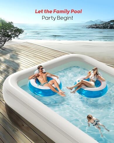 عوامة حمام السباحة القابلة للنفخ من QPAU، عبوتان | مسند الظهر ومسند الذراع يدعم كرسي تعويم الماء | عوامة استرخاء مقاس 44 بوصة مع حامل أكواب واحد | كرسي حمام سباحة قابل للنفخ للتبريد في الهواء الطلق | حفلة لعب مائية صيفية in Kuwait