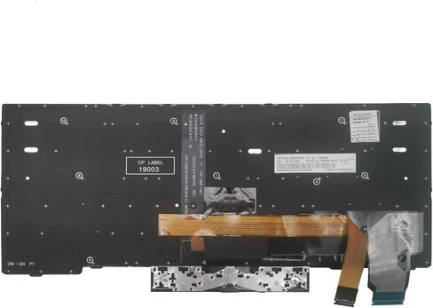 Replacement Laptop Keyboard Backlit for LENOVO ThinkPad X280 X390 X395 X13 L13, L13 Yoga Gen 1, with Frame Pointer Backlight US Layout in Saudi Arabia