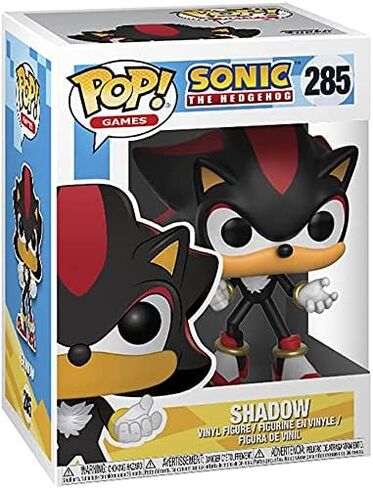 POP Sonic The Hedgehog - Shadow Funko Vinyl Figure (Bundled with Compatible Box Protector Case), Multicolor, 3.75 inches in Saudi Arabia