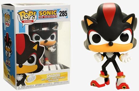 POP Sonic The Hedgehog - Shadow Funko Vinyl Figure (Bundled with Compatible Box Protector Case), Multicolor, 3.75 inches in Saudi Arabia