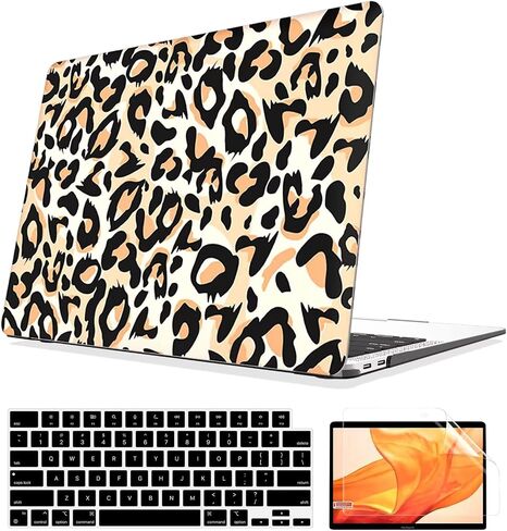 متوافق مع حافظة MacBook Air 13.6 بوصة إصدار 2022 شريحة A2681 M2، حافظة بلاستيكية صلبة + غطاء لوحة مفاتيح + غطاء شاشة لجهاز MacBook Air 13.6 بوصة مع شاشة Retina Touch ID، رائد فضاء in Saudi Arabia