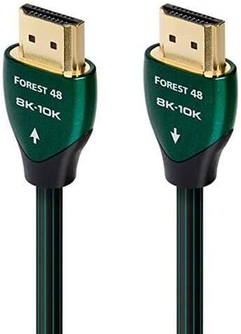 AudioQuest Forest 8K-10K 48Gbps 0.75m (2.4ft.) HDMI Cables (2-Pack) in Saudi Arabia